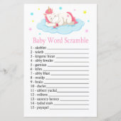 Unicorn Baby word Rammspiel (Vorderseite)