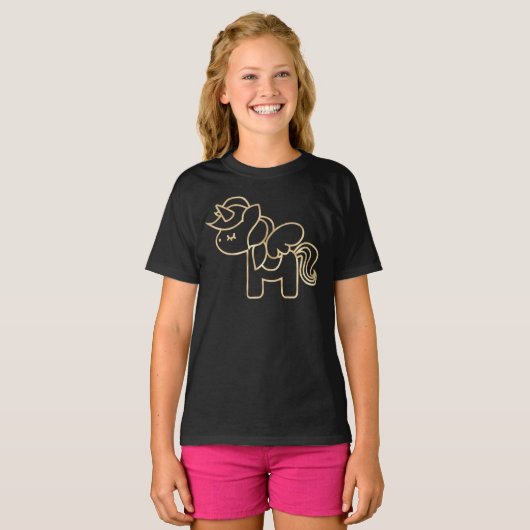 Unicorn Basic-T - Shirt (Vorne ganz)