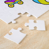 Unicorn bei Inline-Skaten mit Roller-Skaten Puzzle (Seite)