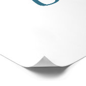 Unicorn Besties Forever Poster (Ecke)