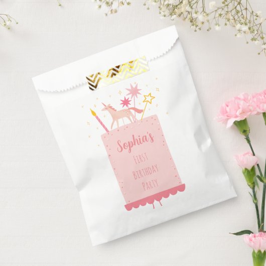Unicorn Birthday Cake Geschenktütchen (Versiegelt)