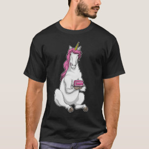 Unicorn Birthday Cake T-Shirt