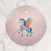 Unicorn Birthday Geschenkanhänger (Rückseite)