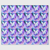 Unicorn Birthday Geschenkpapier (Flach)