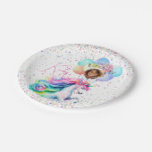 Unicorn Birthday Paper Teller (Schrägansicht)