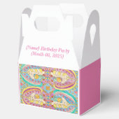 Unicorn Birthday Party Fevor Box Geschenkschachtel (Geöffnet)
