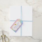 Unicorn Birthday Party Gefallen Danke, Geschenk-Ta Geschenkanhänger (Mit Garn)