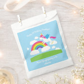 Unicorn Birthday Party Geschenktütchen (Ausgeschnitten)