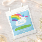 Unicorn Birthday Party Geschenktütchen (Ausgeschnitten)