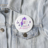 Unicorn Birthday Party gibt Button-Button-Abzeiche Button (Beispiel)