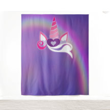 Unicorn Birthday Party Rainbow Foto Hintergrund