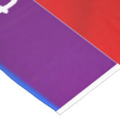 Unicorn Birthday Rainbow Tablecloth Tischdecke (Schrägansicht)