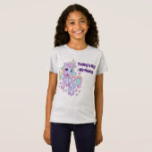 Unicorn Birthday T - Shirt (Vorne ganz)