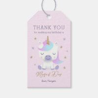 Unicorn Birthday Vielen Dank