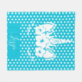 Unicorn Blanket | Einhorngesicht Fleecedecke (Vorderseite (Horizontal))