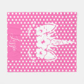 Unicorn Blanket | Einhorngesicht Fleecedecke (Vorderseite (Horizontal))