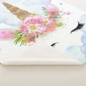 Unicorn Blanket - Sherpa Sherpadecke (3/4)