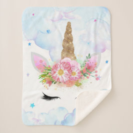 Unicorn Blanket - Sherpa Sherpadecke