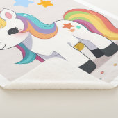 UNICORN BLANKET SHERPADECKE (3/4)