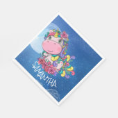 Unicorn Blue Moon Serviette (Ecke)
