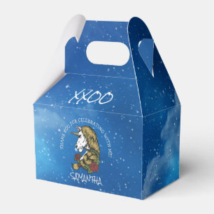 Unicorn Blue Moon Vielen Dank für Ihr Interesse Bo Geschenkschachtel
