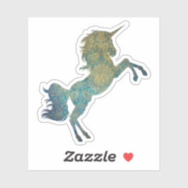 Unicorn-Blues Aufkleber