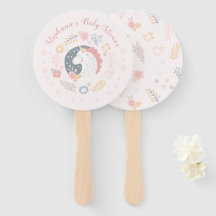 Unicorn Blush Florals Kinderdusche Einladungen