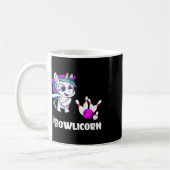 Unicorn Bowling Button Strike Bowling Bowler Bowli Kaffeetasse (Links)