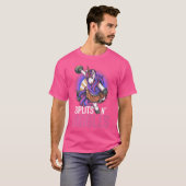 Unicorn Bowling Team Splits 'N Giggles Bowler T-Shirt (Vorne ganz)