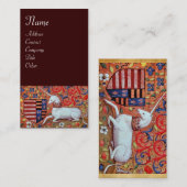 UNICORN, braun Visitenkarte (Vorne/Hinten)