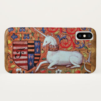 UNICORN Brown Parchment Monogram Case-Mate iPhone Hülle
