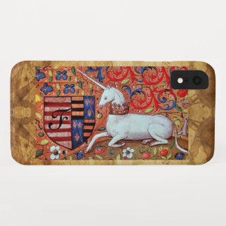 UNICORN Brown Parchment Monogram Case-Mate iPhone Hülle