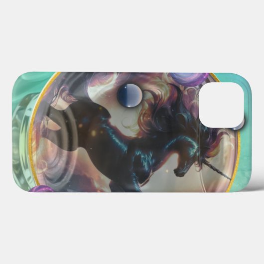 Unicorn Bubble Phone Case (Rückseite (Horizontal))
