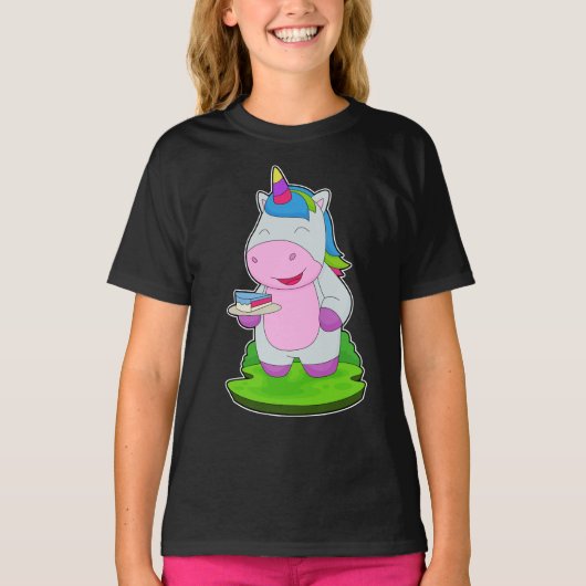 Unicorn Cake T-Shirt (Vorderseite)