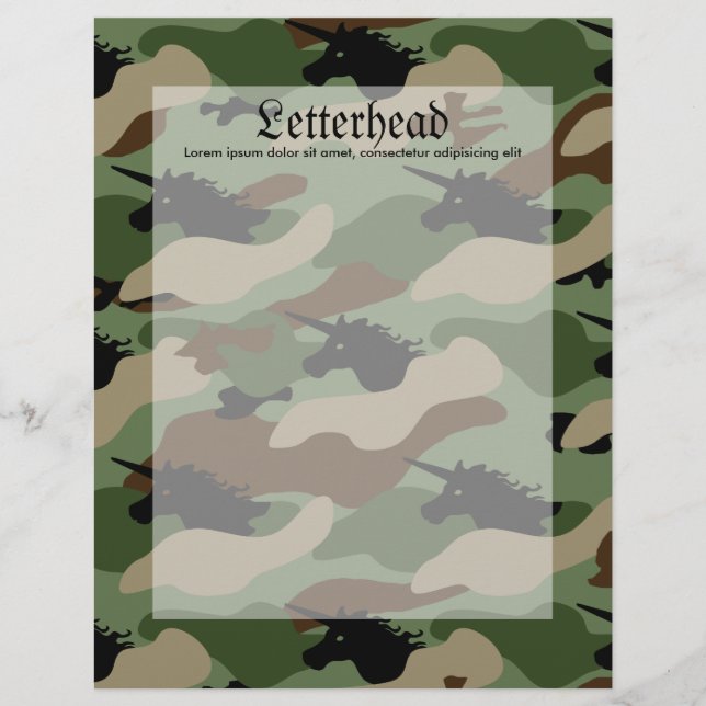 Unicorn Camouflage (Vorderseite)