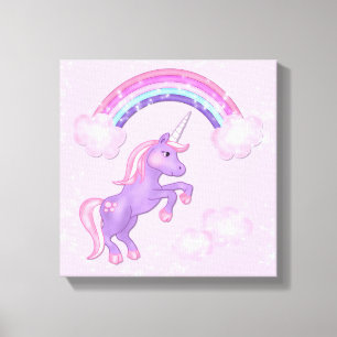 Unicorn Canvas Print Leinwanddruck