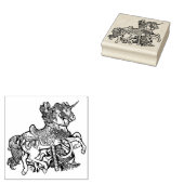 Unicorn Carousel Pferd Gummistempel (Stempel)