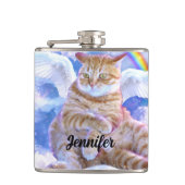 Unicorn - Caticorn Flachmann (Vorderseite)