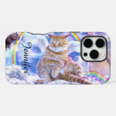 Unicorn - Caticorn iPhone Hülle (Rückseite (Horizontal))