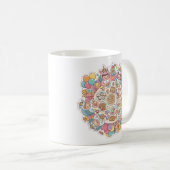 Unicorn Children's Party Kaffeetasse (VorderseiteRechts)