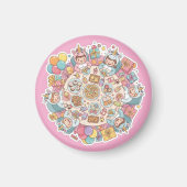 Unicorn Children's Party Magnet (Vorne)