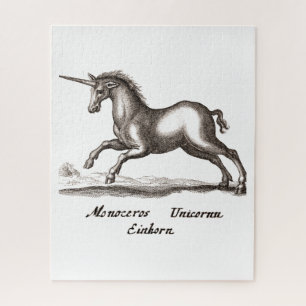 Unicorn Classic Running Magic Woodland Creature Puzzle