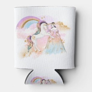 Unicorn Clipart Rainbow Fairytale Dosenkühler