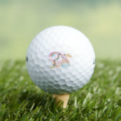 Unicorn Clipart Rainbow Fairytale Golfball (Insitu T-Shirt)