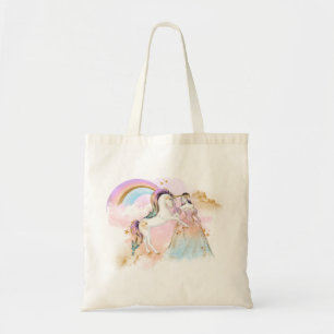 Unicorn Clipart Rainbow Fairytale Tragetasche