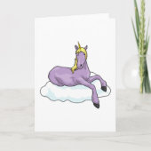 Unicorn Cloud Karte (Vorderseite)