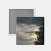 Unicorn Clouds Magnet (Vorderseite/Rückseite)