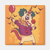 Unicorn Clown Magnet (Vorne)