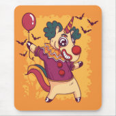 Unicorn Clown Mousepad (Vorne)