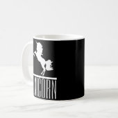 Unicorn Coffee Tasse (Vorderseite Links)